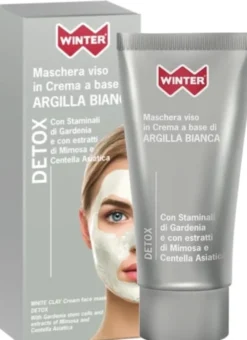 Maschera viso Winter Argilla Bianca Detox in crema