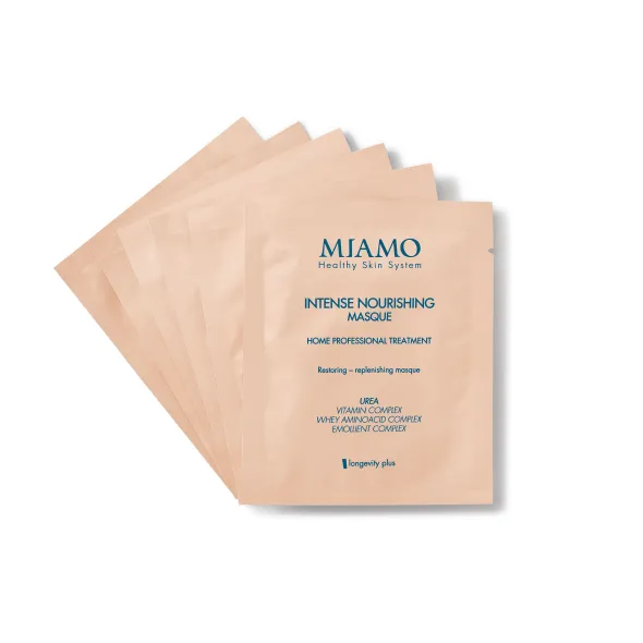 MIAMO LONGEVITY PLUS INTENSE NOURISHING MASQUE BOX 6 PEZZI