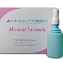 Micobat Lavanda Braderm per igiene intima, 4x150ml