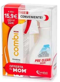 Mom Kit Emergenza Pidocchi, emulsione e spray no gas