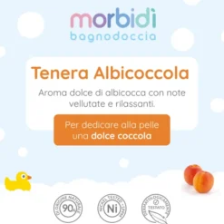 MORBIDI' BAGNODOCCIA ALBICOCCOLA 250 ML