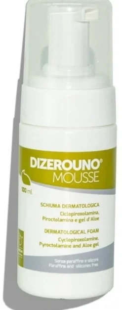 Mousse dermatologica Dizerouno detergente, 100ml