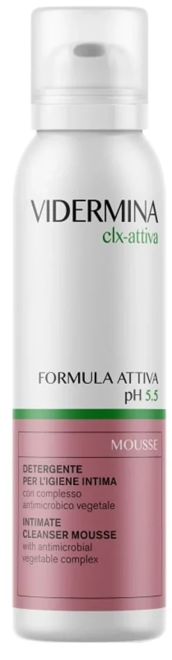 Mousse detergente intimo Vidermina CLX, 150ml