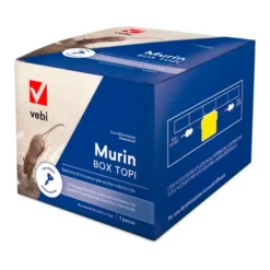 MURIN BOX TOPI 2 PEZZI STAZIONE DI AVVELENAMENTO PER ESCHE TOPICIDA