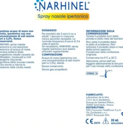 NARHINEL SPRAY NASALE IPERTONICO 20 ML