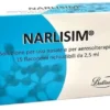 NARLISIM SOLUZIONE PER USO NASALE E AEROSOLTERAPIA 15 FLACONCINI RICHIUDIBILI DA 2,5 ML L'UNO