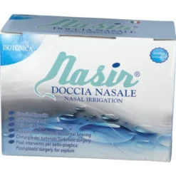 NASIR DOCCIA NASALE CON SOLUZIONE FISIOLOGICA ISOTONICA 10 SACCHE 250 ML + 1 BLISTER