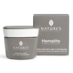 NATURE'S HEMATITE CREMA VISO ANTIAGE DOPOBARBA 50 ML