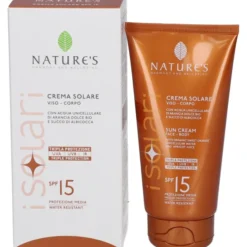 NATURE'S I SOLARI CREMA SOLARE VISO E CORPO SPF 15 IR SUN 150 ML