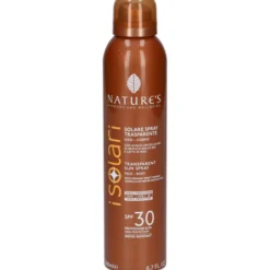 NATURE'S I SOLARI SPRAY TRASPARENTE SPF30 200 ML