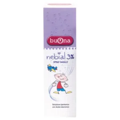 NEBIAL SOLUZIONE SALINA IPERTONICA DI SODIO CLORURO AL 3% CON ACIDO IALURONICO SPRAY NASALE 100 ML