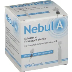 NEBUL SOLUZIONE FISIOLOGICA 25 FLACONCINI MONODOSE 2 ML