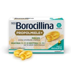 NEOBOROCILLINA PROPOLMIELE+ MIELE/EUCALIPTO 16 PASTIGLIE DA 3,4 G