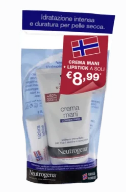 NEUTROGENA MANI PROFUMATO + LIPSTICK BUNDLE