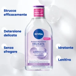 NIVEA ACQUA MICELLARE SENSITIVE 400 ML