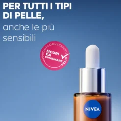 Nivea Cellular Expert Filler Siero Viso Vitamina C Illuminante 30 ml, antirughe e antiossidante