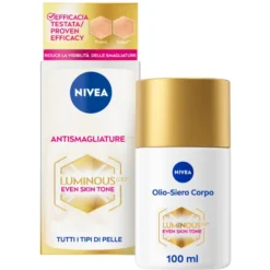 NIVEA LUMINOUS OLIO SIERO ANTI SMAGLIATURE 100 ML