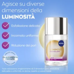 NIVEA LUMINOUS 630 SKIN GLOW LOZIONE PERFEZIONANTE 100 ML