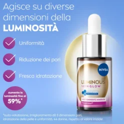 NIVEA LUMINOUS 630 SKIN GLOW SIERO LUMINOSITA' 15 ML