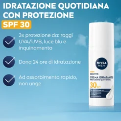 NIVEA MEN SENSITIVE CREMA IDRATANTE SPF30 50 ML