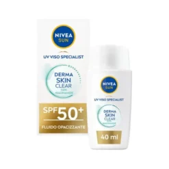 NIVEA SUN UV FACE DERMA SKIN CLEAR SPF50+ 40 ML