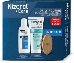 Nizoral Care Bipack Shampoo, Balsamo e Gel doccia