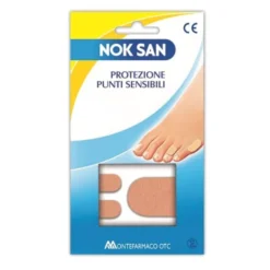 Nok SAN protezione punti sensibili per piedi, 6 pezzi