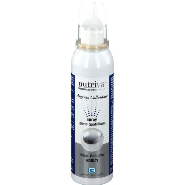 NUTRIVA ARGENTO COLLOIDALE NASO/ORECCHIE 100 ML