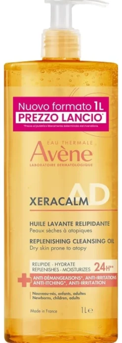 Olio Detergente Avène Xeracalm AD liporestitutivo, 1L PL