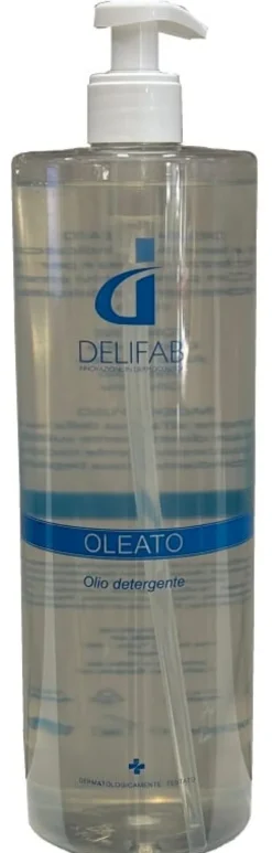 Olio detergente Delifab Oleato per pelli secche e delicate