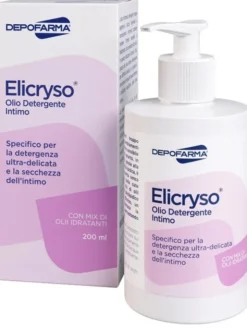 Olio Detergente Intimo Elicryso lenitivo, 200ml