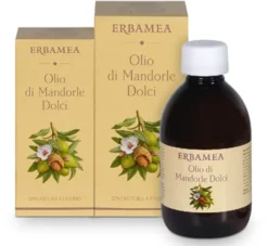 Olio di Mandorle Dolci Erbamea, puro 100% pressato a freddo 250ml