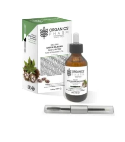 Olio di Ricino Organics Pharm Elixir per ciglia, 100ml