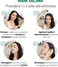 Olio di Rosmarino Equilibra per capelli e cuoio capelluto