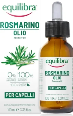 Olio di Rosmarino Equilibra per capelli e cuoio capelluto