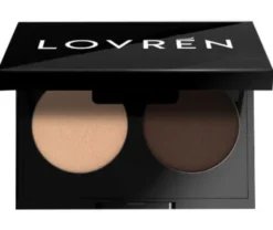 Ombretto Duo Lovren Brown, texture cremosa effetto matt