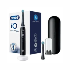 ORAL-B IO 6 BLACK SPAZZOLINO ELETTRICO + 2 REFILL