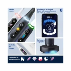 ORAL-B IO 8 BLACK SPAZZOLINO ELETTRICO + 2 REFILL