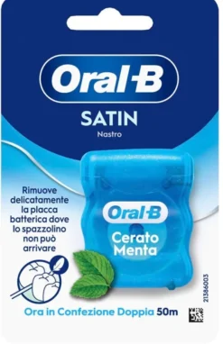 ORALB MAN FILO INTERDENTALE SATIN TAPE MENTA 50 METRI