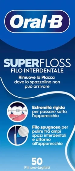 ORALB MAN FILO SUPERFLOSS NEW