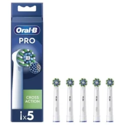 ORALB POWER REFILL EB50 CROSSACTION 5 PEZZI