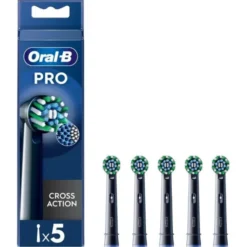 ORALB POWER REFILL EB50 CROSSACTION BK 5 PEZZI