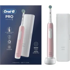 ORALB PRO 1 ROSA SPAZZOLINO ELETTRICO+TC