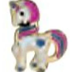 Orecchini Baby Unicorn Biojoux BJT704, acciaio chirurgico
