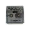 Orecchini Bio J Oux fiore con cristalli, nickel safe