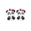 452 ORECCHINI DEFINITIVI MEDICAL JEWELS PANDA CON FIOCCO
