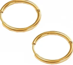 Orecchini Must Have cerchio piccolo oro, acciaio ipoallergenico