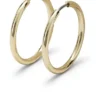 Orecchini Verame' Maria a cerchio color oro, 25mm