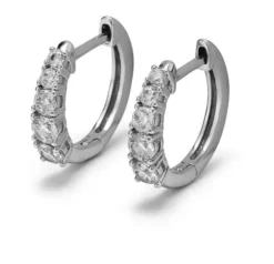 Orecchini Verame' Marzia in argento con zirconi