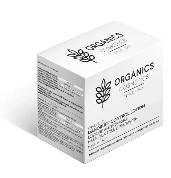 ORGANICS PHARM DANDRUFF CONTROL LOTION NEEM OIL-TEA TREE-PENTAVIN 6 FIALE DA 6 ML